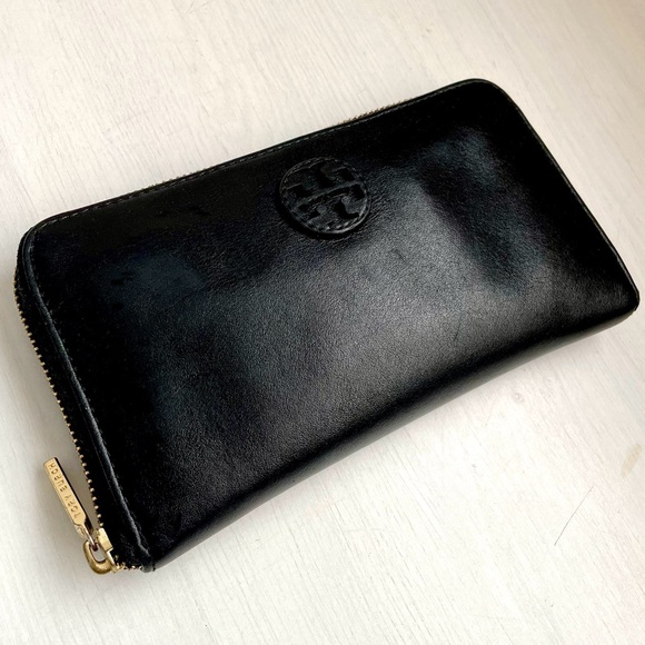 Tory Burch Black Leather Wallet - Picture 3 of 7